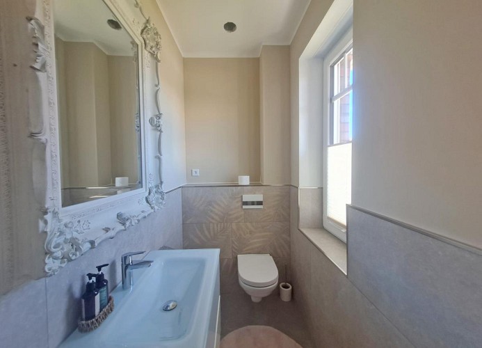 Gäste WC in Untergeschoss